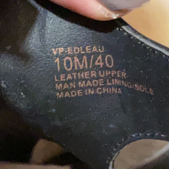 Vince Camuto leather gladiator shoes - Picture 7 of 14